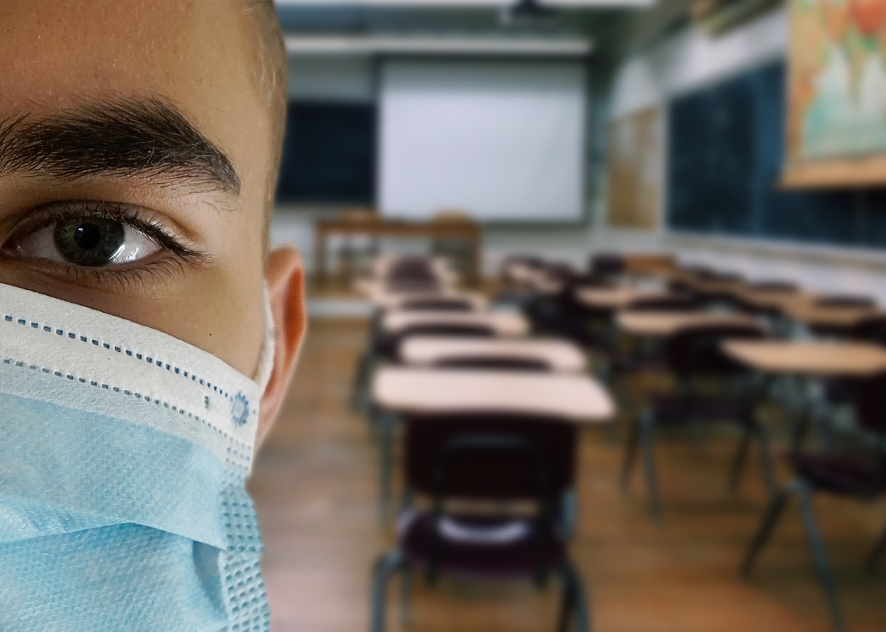 school, mouth guard, mask